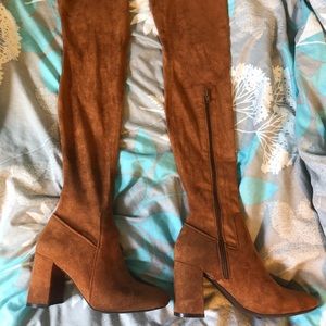 Jeffrey Campbell suede boots